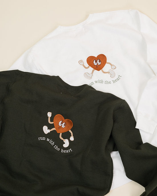 Sudadera Run With The Heart