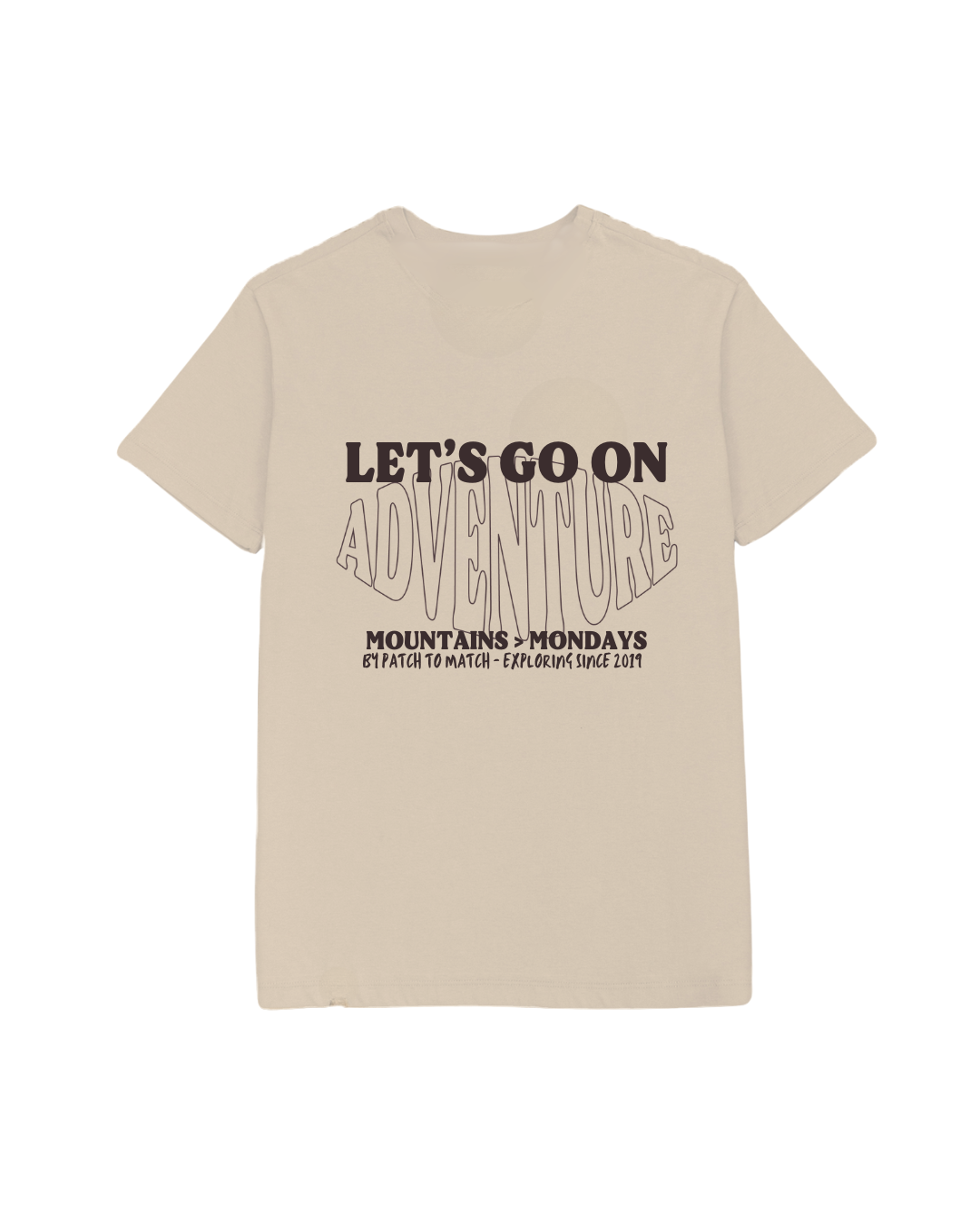 Playera Let's Go On An Adventure