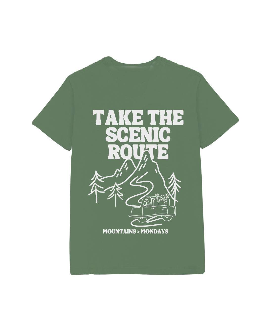 Playera Scenic Route