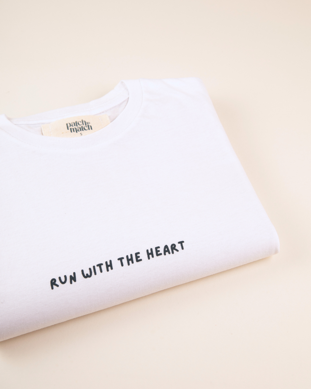 Playera Run With The Heart