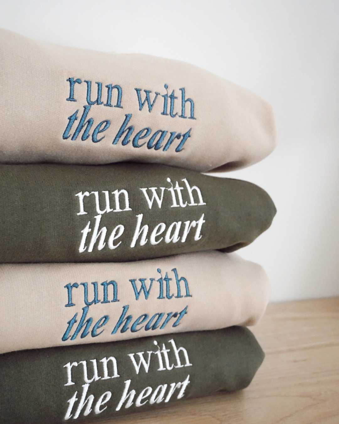 Sudadera Run With The Heart
