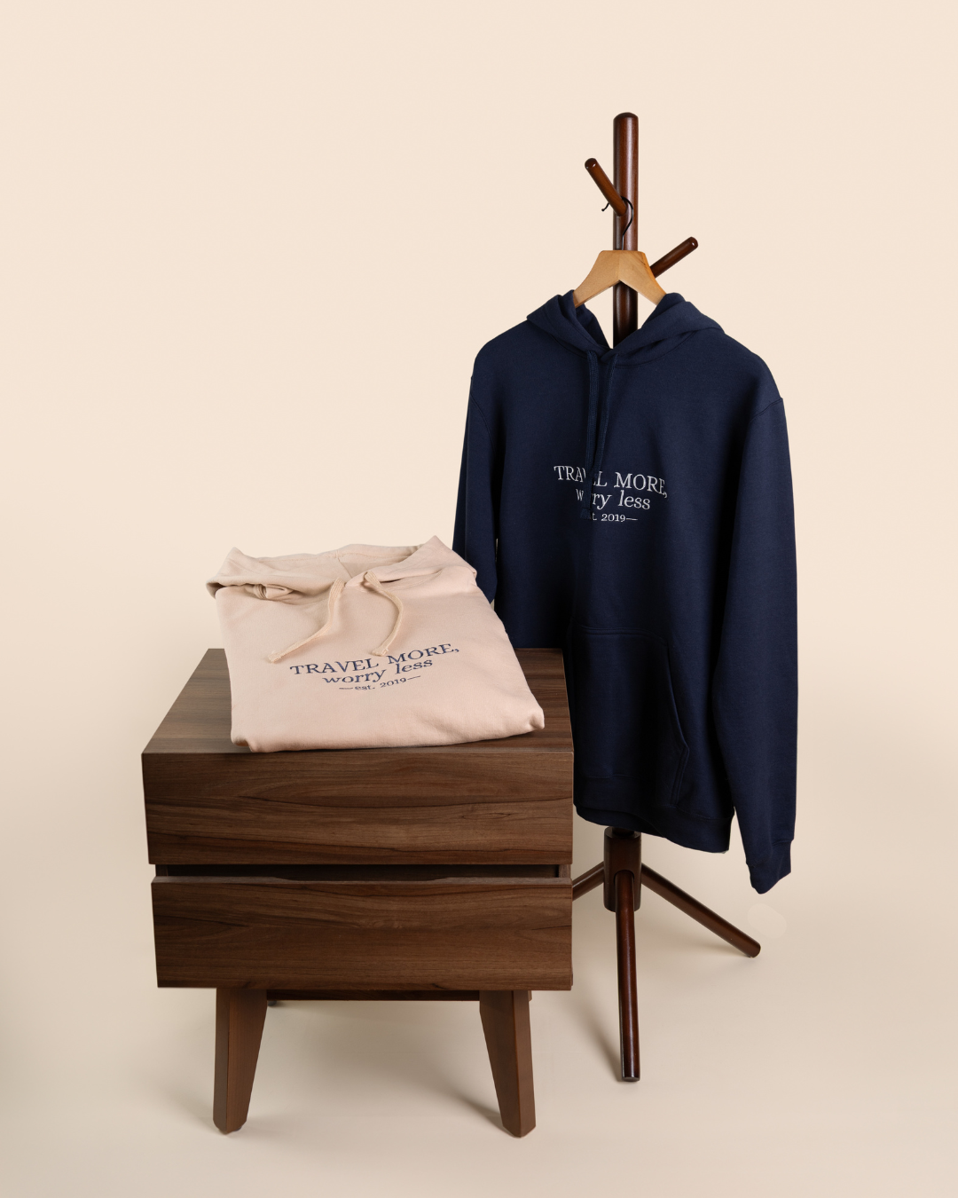 Sudadera Travel More, Worry Less