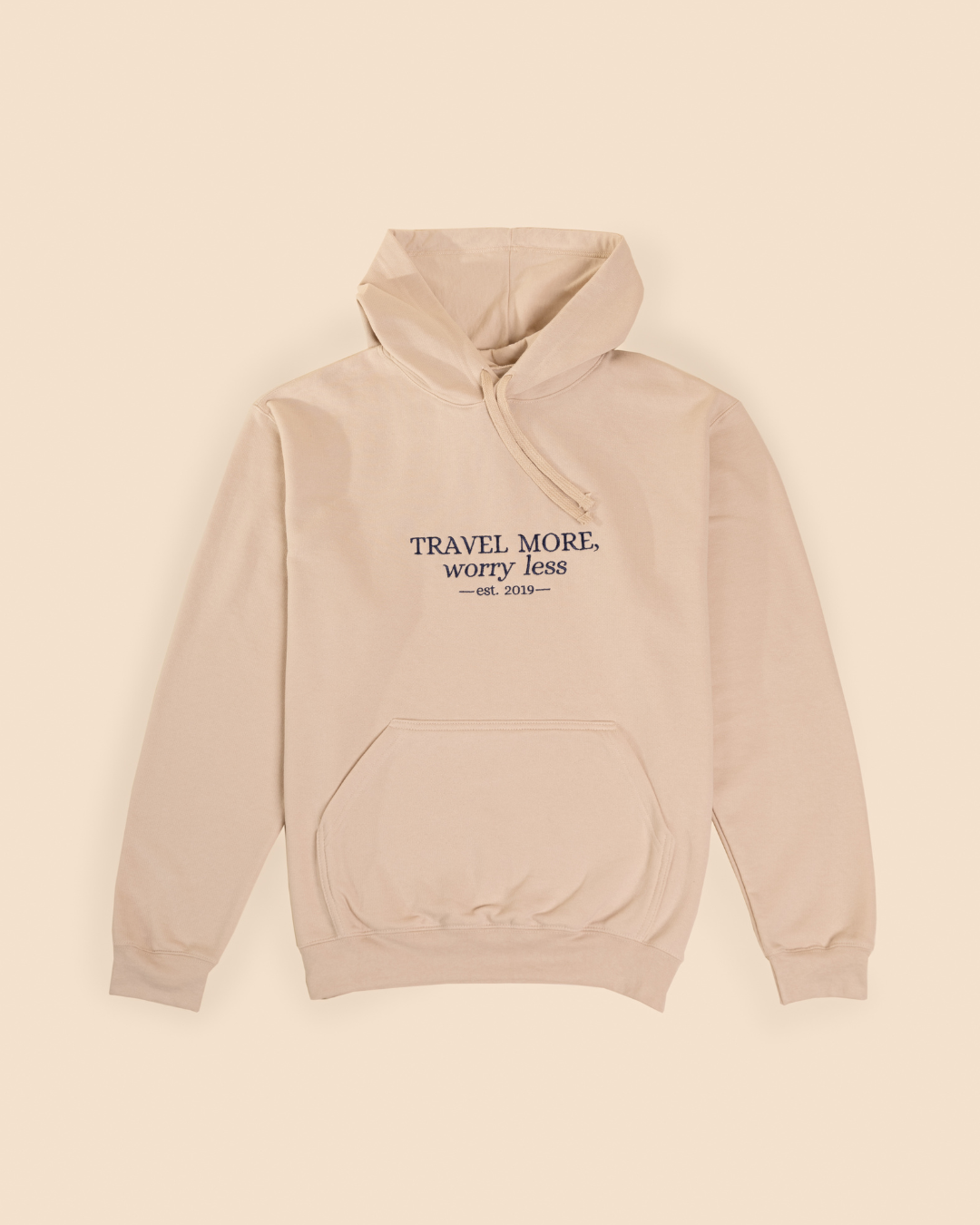 Sudadera Travel More, Worry Less