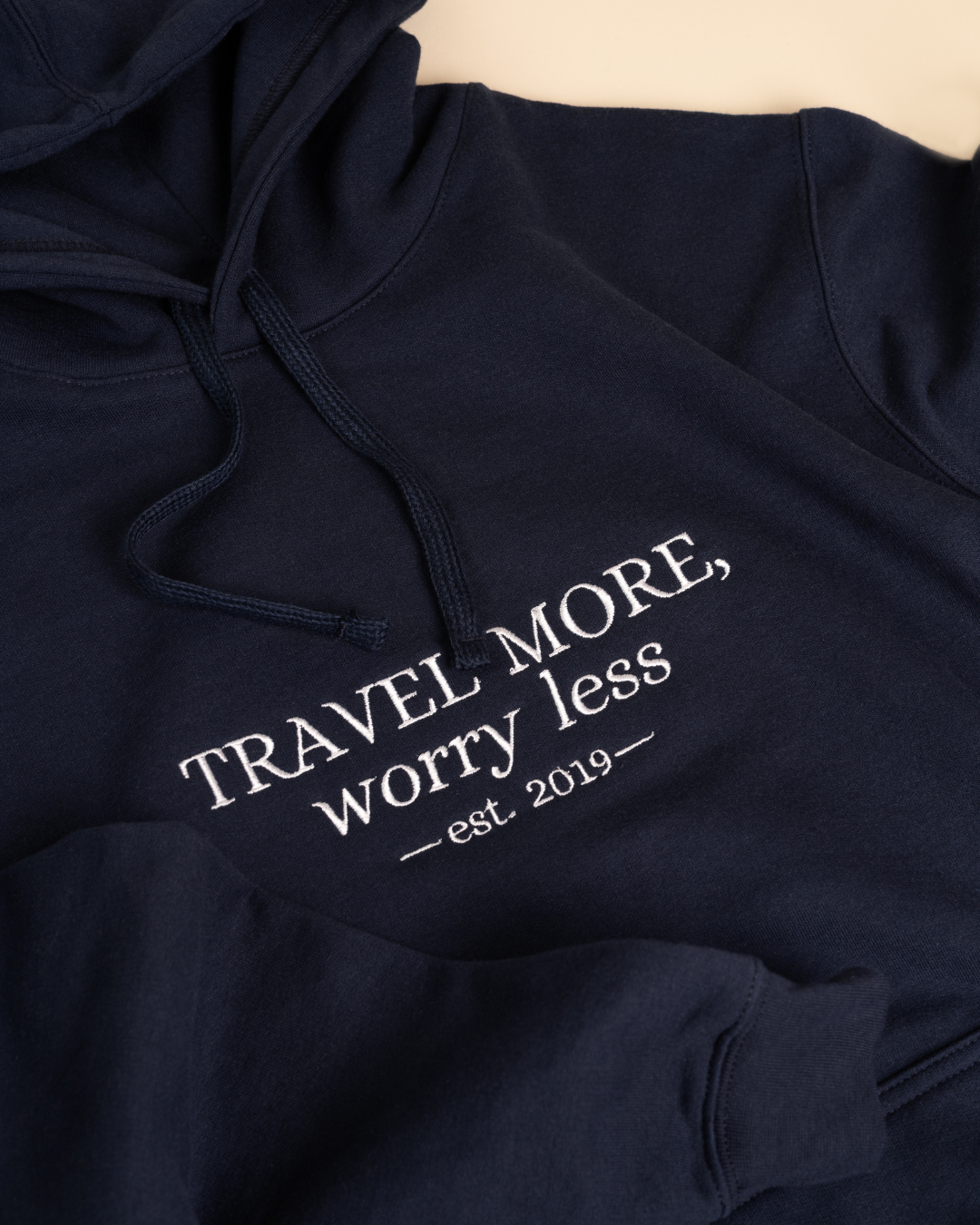 Sudadera Travel More, Worry Less