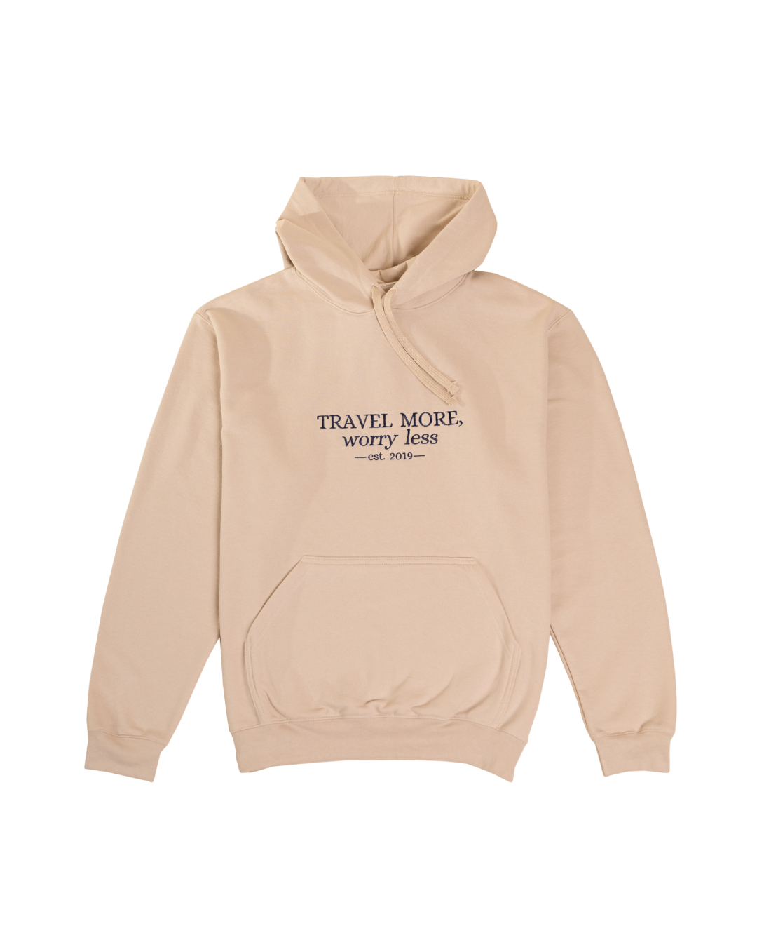 Sudadera Travel More, Worry Less